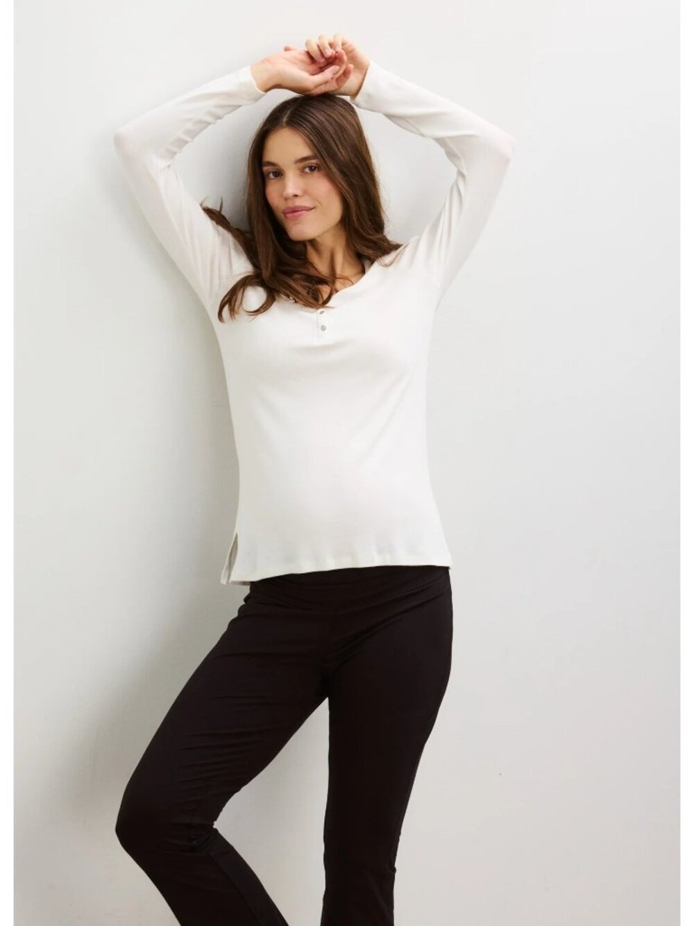 HATCH The Rib Knit Nursing Helney Size Large NEW NWT